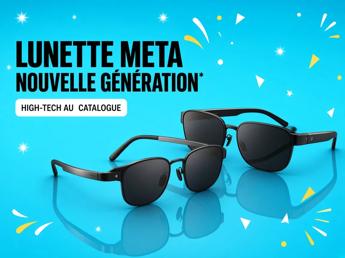 Lunettes connectées au catalogue